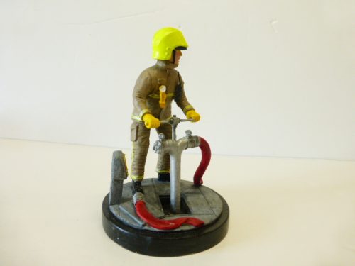 FBM FF01 C  Modern Firefighter Operating Hydrant (Pbi Gold Colour Uniform)